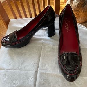Cole Haan black patent leather heels